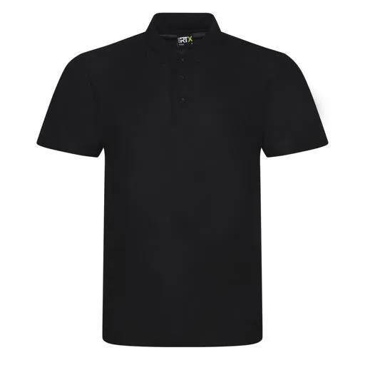 Black polo for an infection-control workwear kit