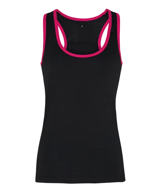 Women’s TriDri panelled fitness vest